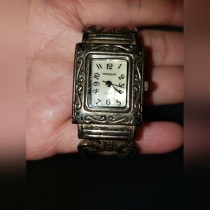 Versales Vintage Stainless Steel Bracelet Watch